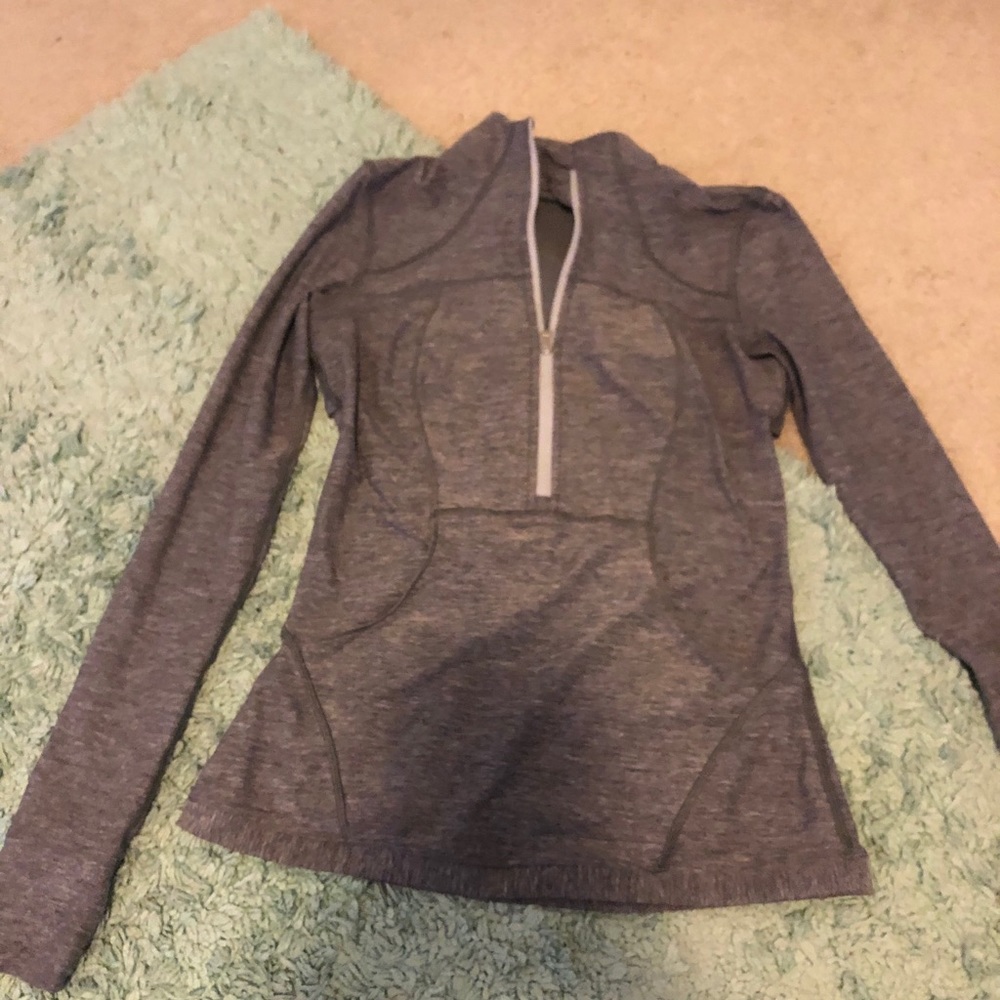 Lululemon Size 6 Quarter-zip Jacket